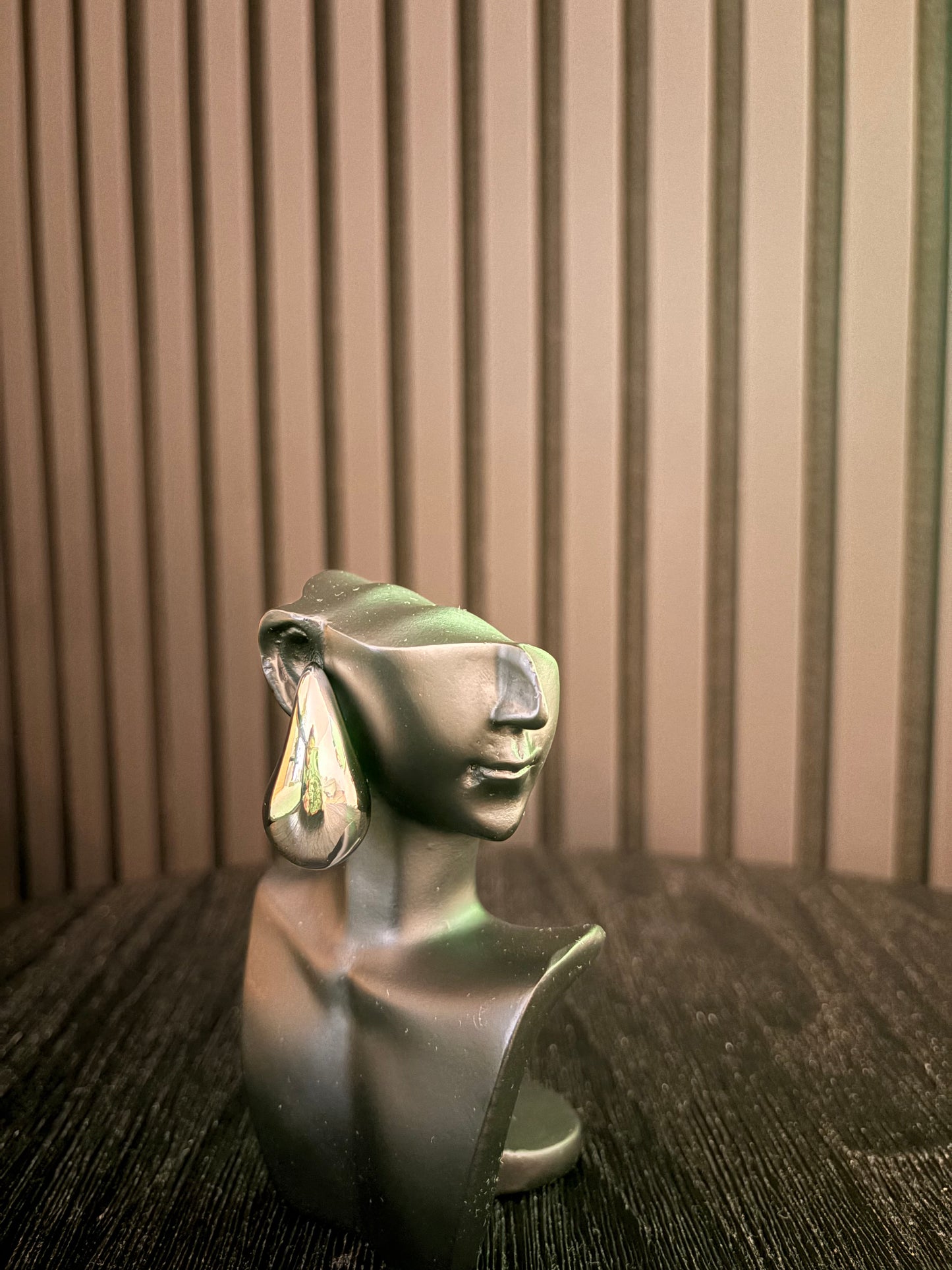 Luna Drop Ohrringe - Silber -