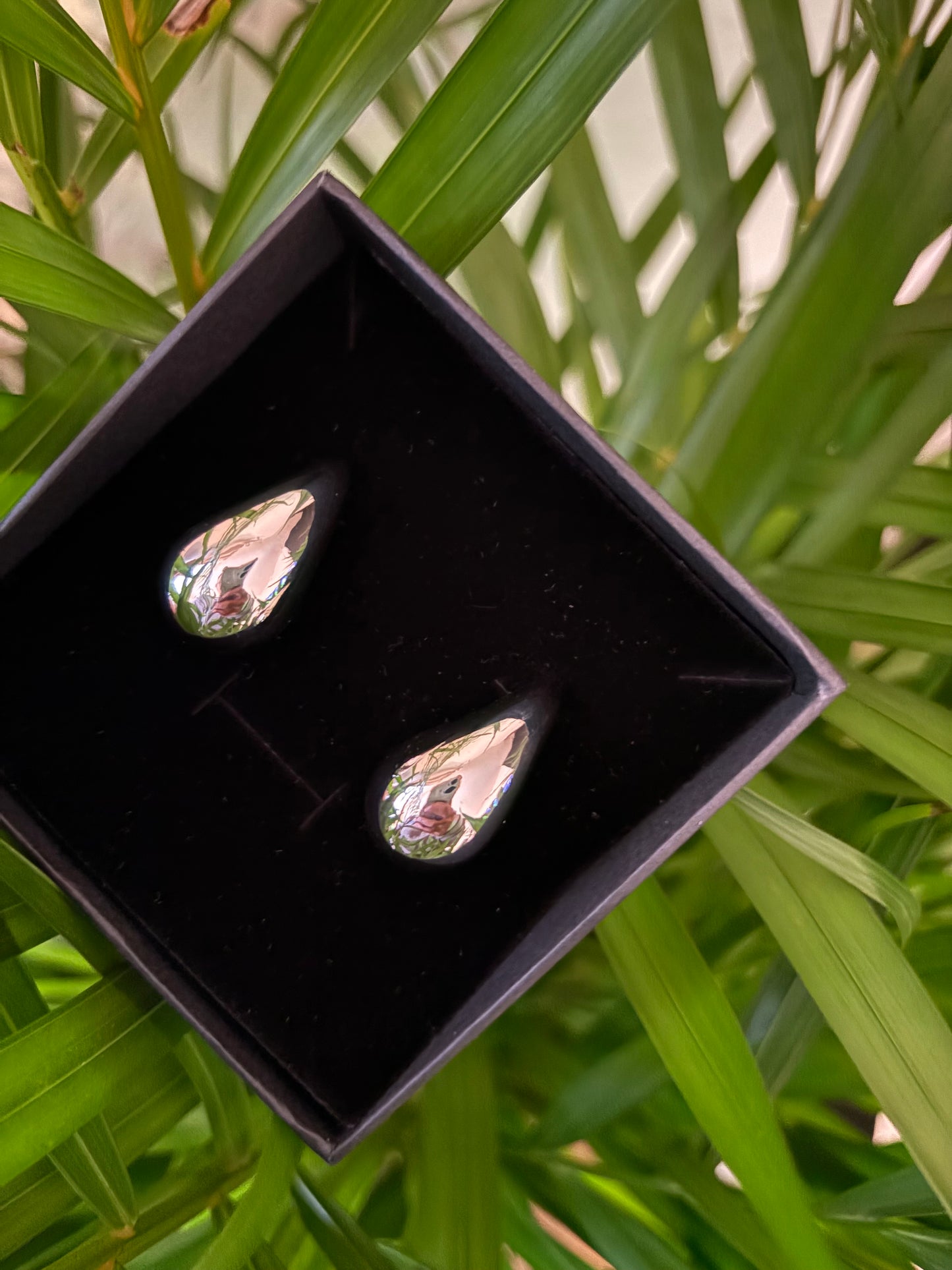 Luna Drop Ohrringe - Silber -