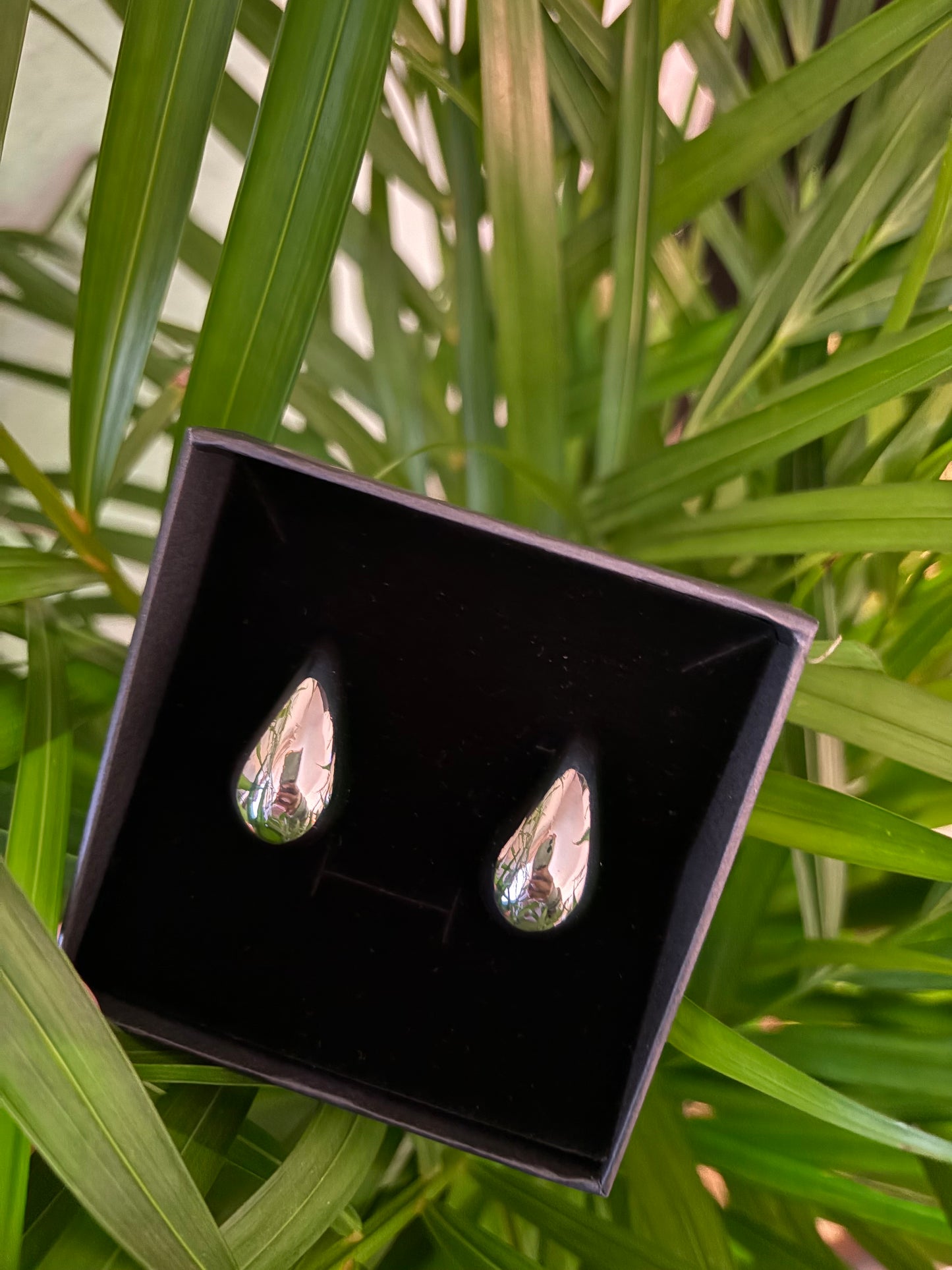 Luna Drop Ohrringe - Silber -