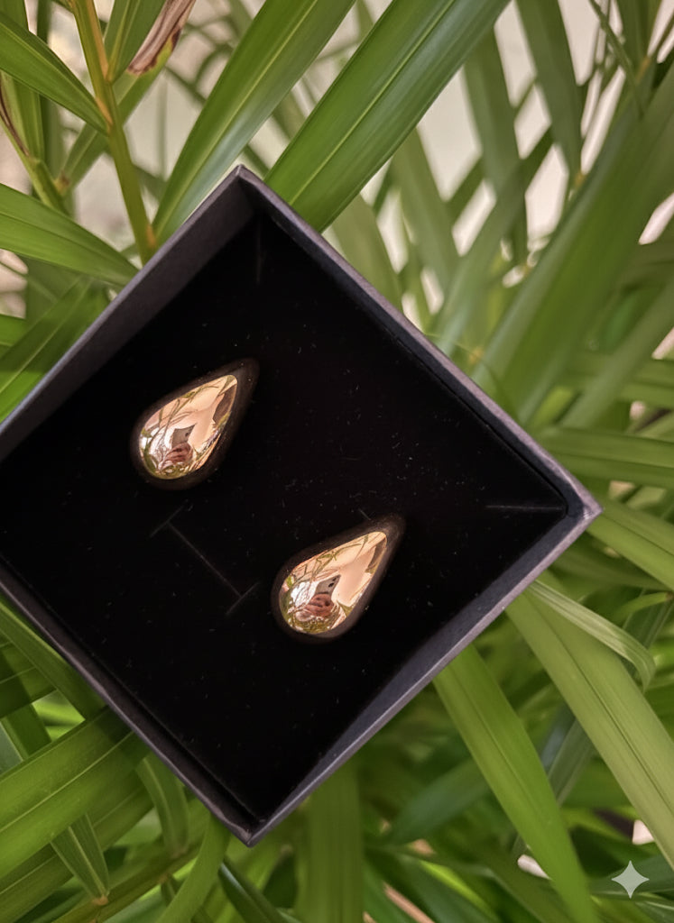 Luna Drop Ohrringe - Rosegold -